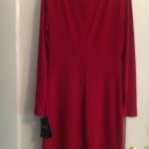 Rugby Ralph Lauren Classic Red Long Sleeve Dress